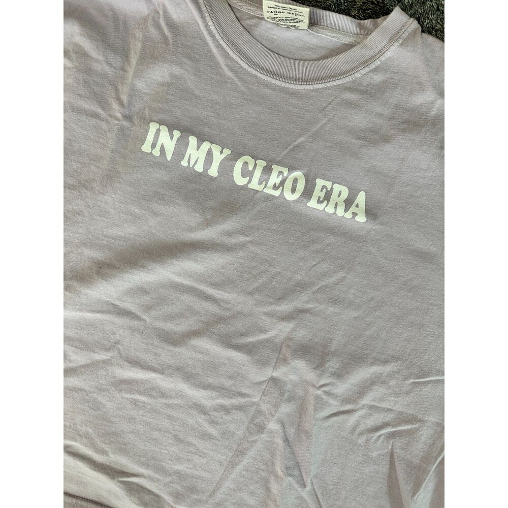 Krewe of Cleopatra Crop Tee "In My Cleo Era" 2X